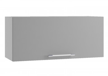 Ройс ПГ 800 Шкаф верхний горизонтальный (Графит софт/корпус Серый) в Сосновке - sosnovka.mebel54.com | фото